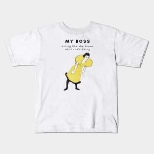 Bad Boss Kids T-Shirt